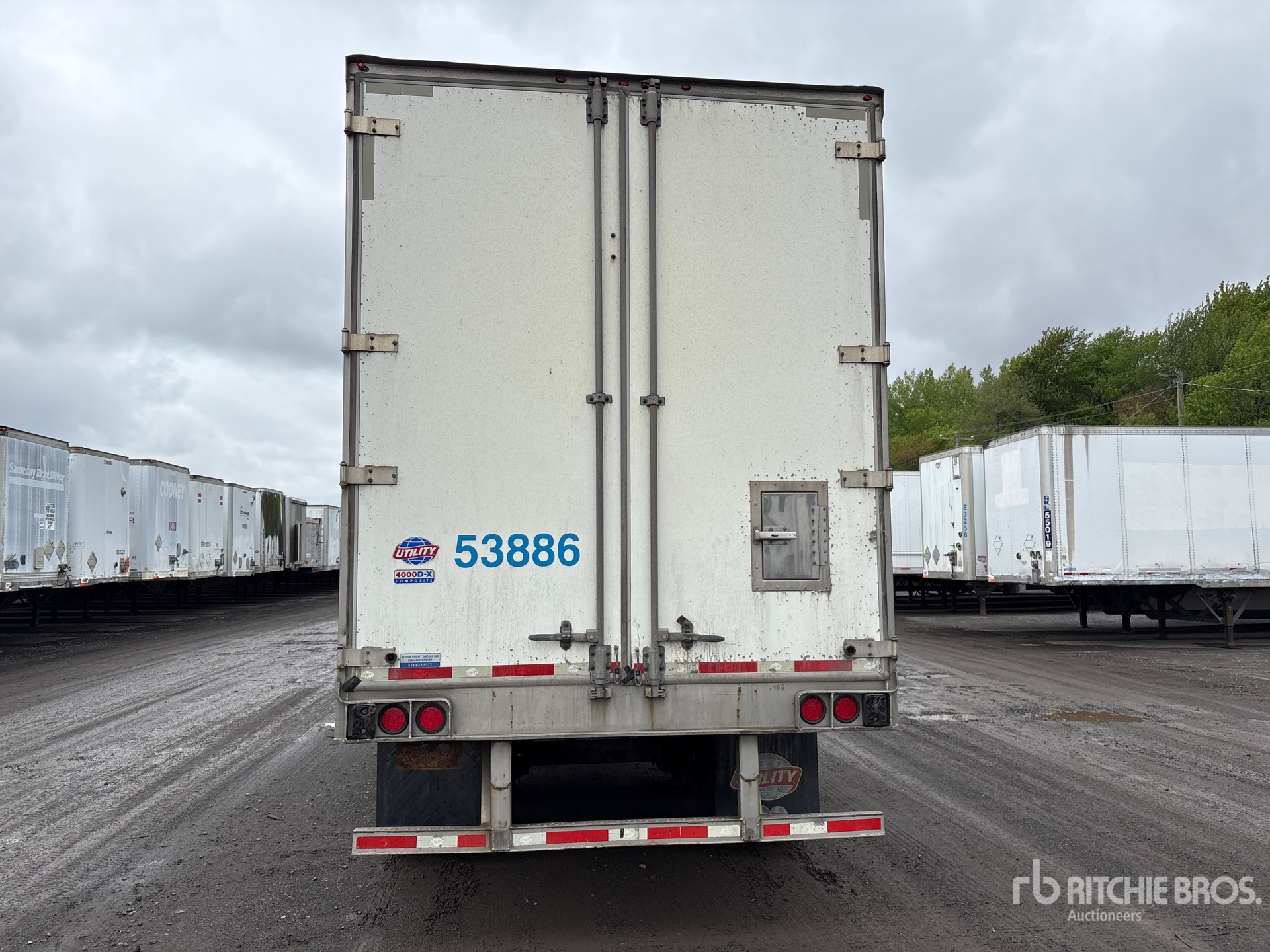 2018 Utility 53 ft x 102 in T/A