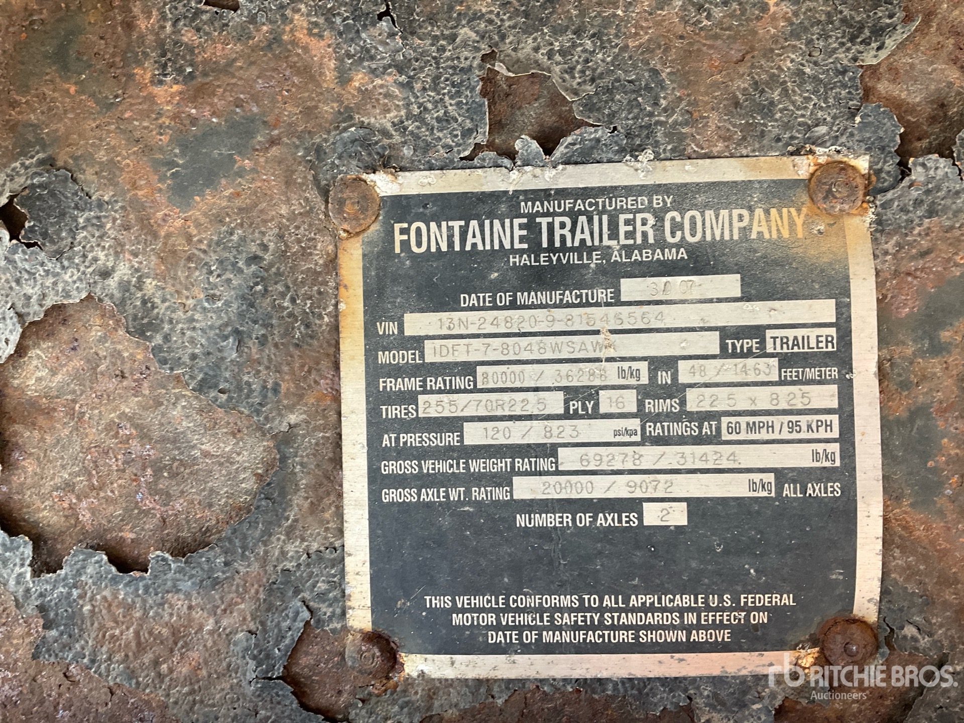 2008 Fontaine 10F