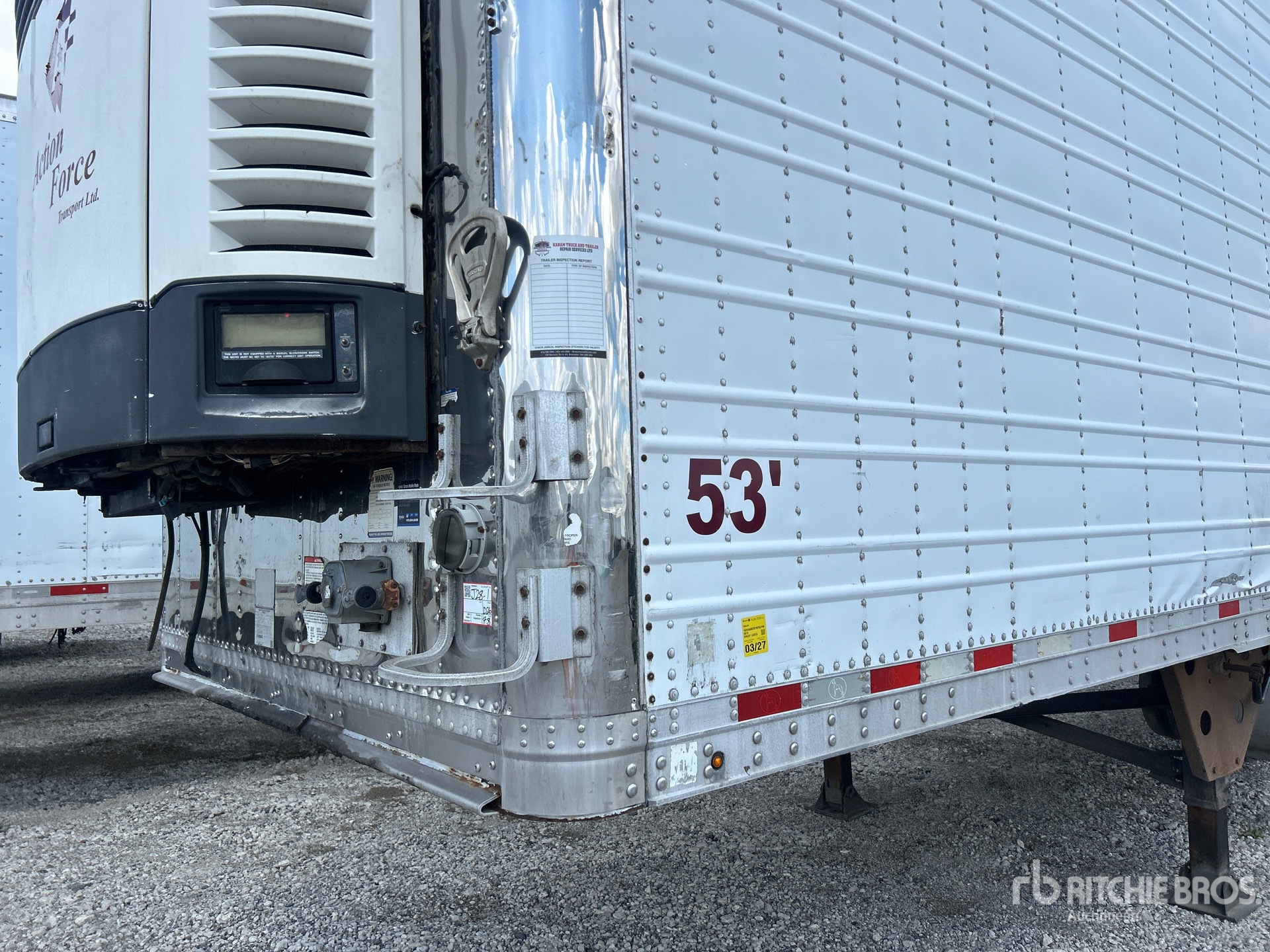 2015 Great Dane 53 ft x 102 in T/A