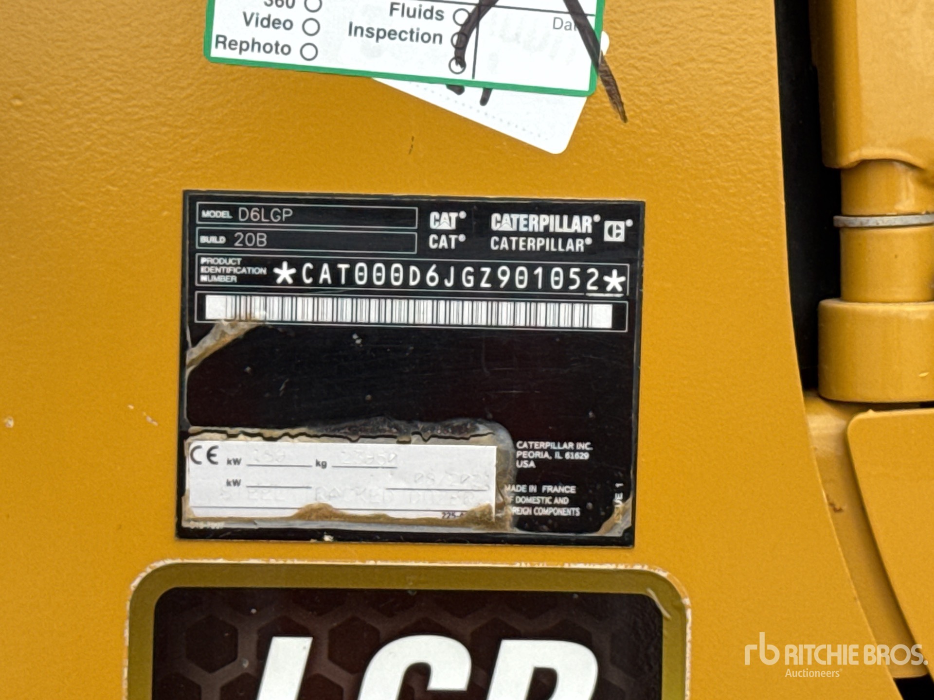 2021 Caterpillar D6 LGP