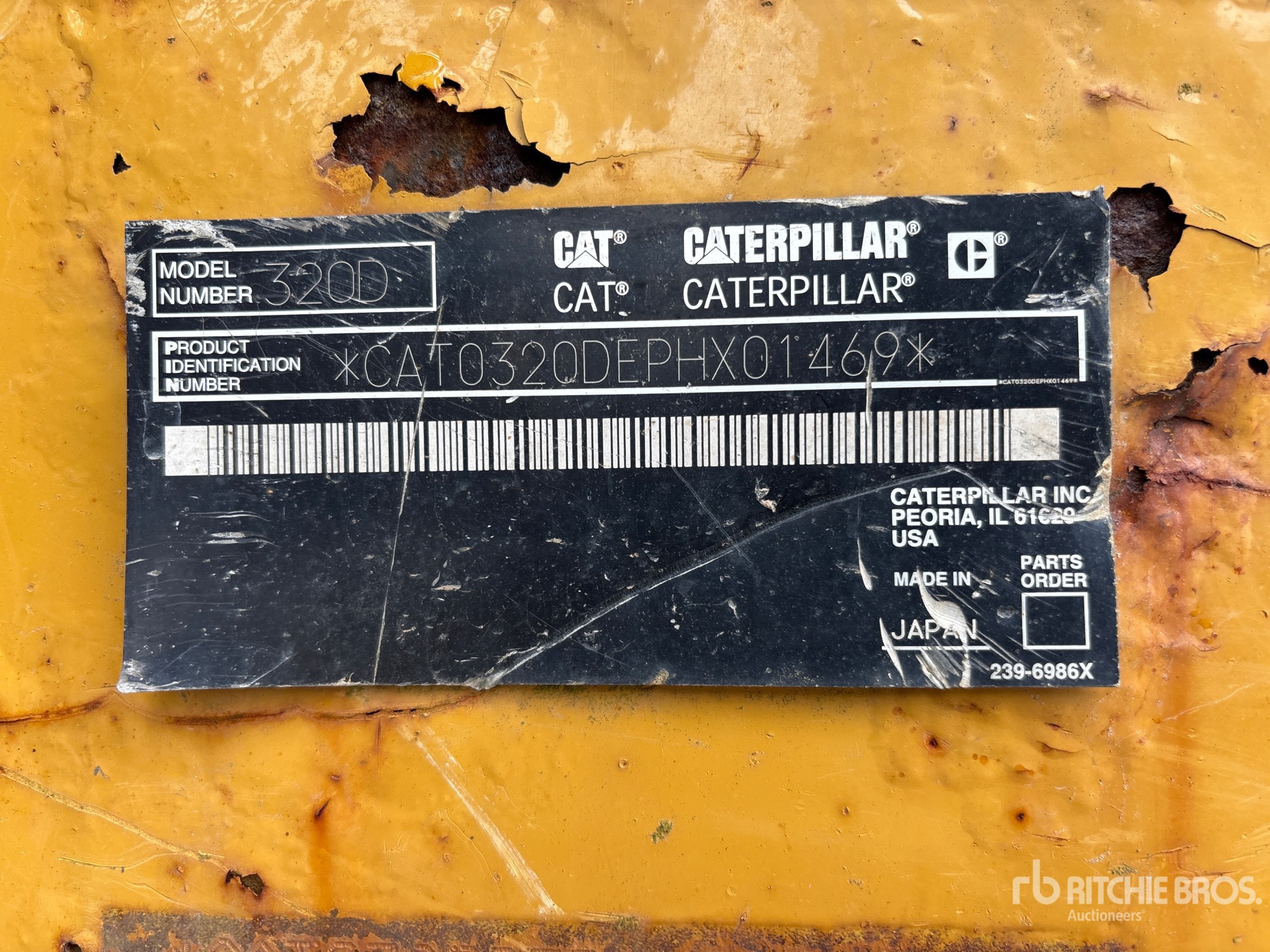 2008 Caterpillar 320 DL