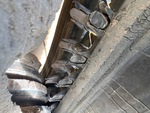 Undercarriage with Rubber Belt Drive Lugs