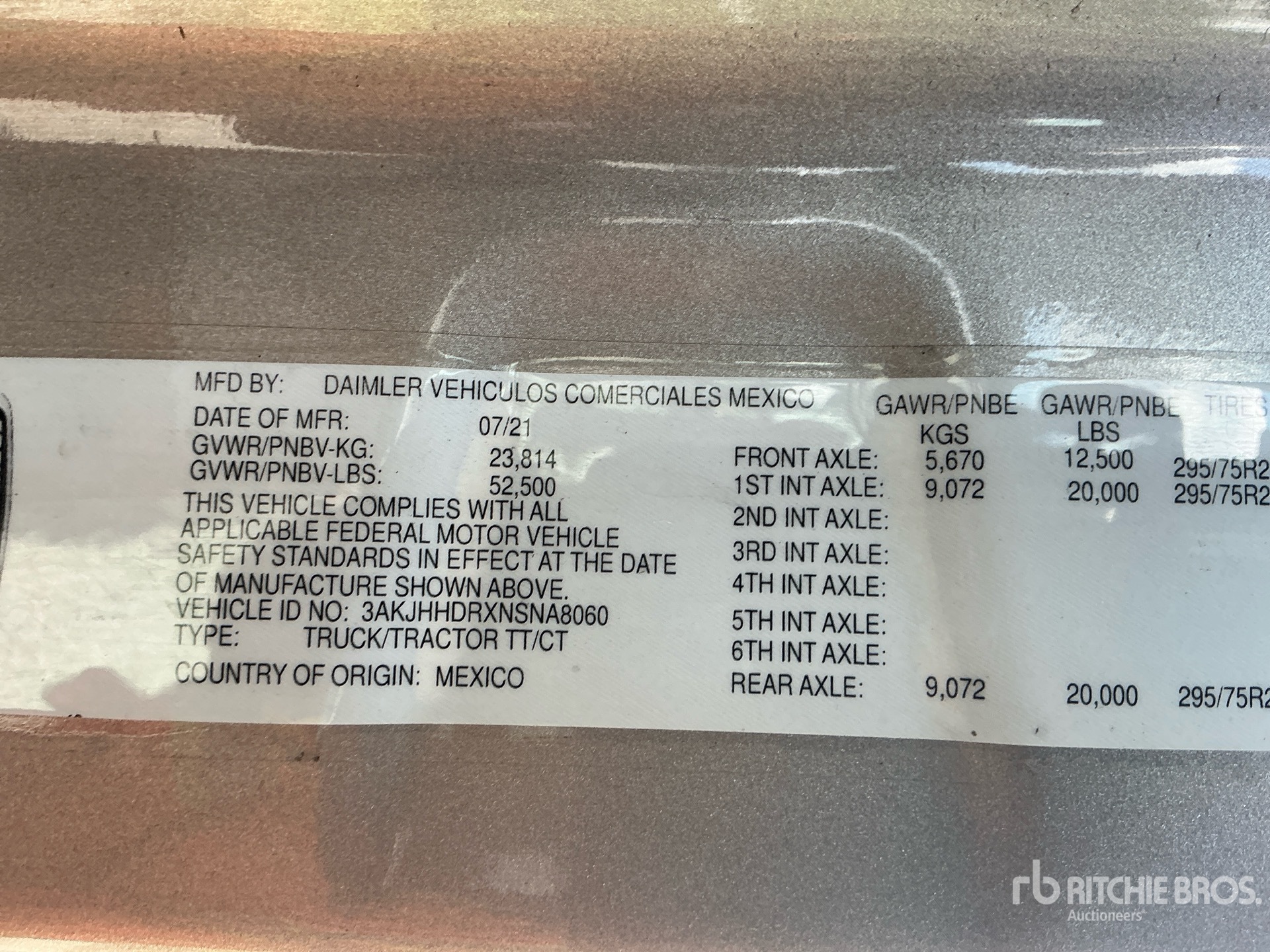 2022 Freightliner CASCADIA 126