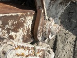 Chassis with Pin and Bushings Stick to Bucket
