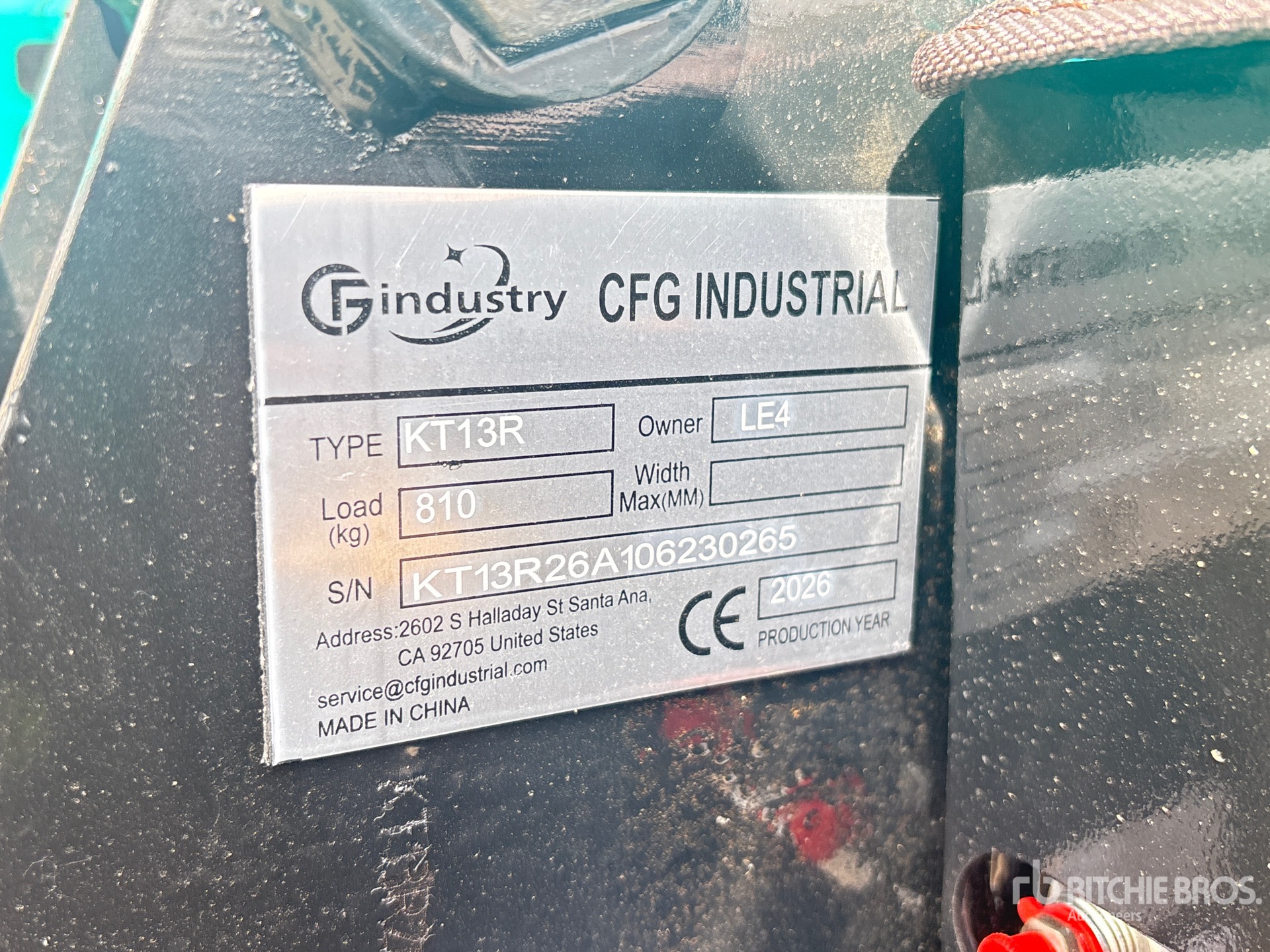 2026 CFG KT13R