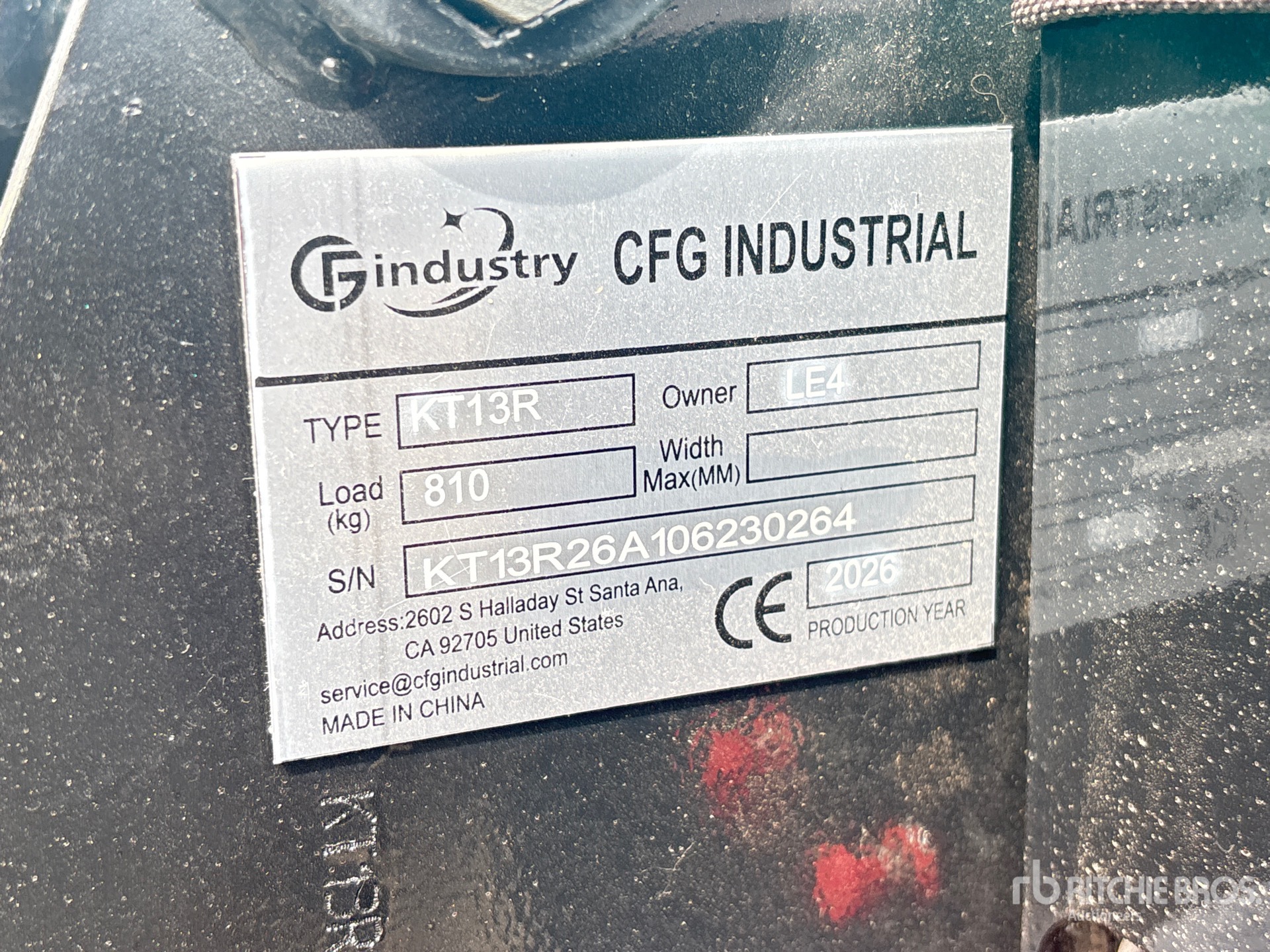 2026 CFG KT13R