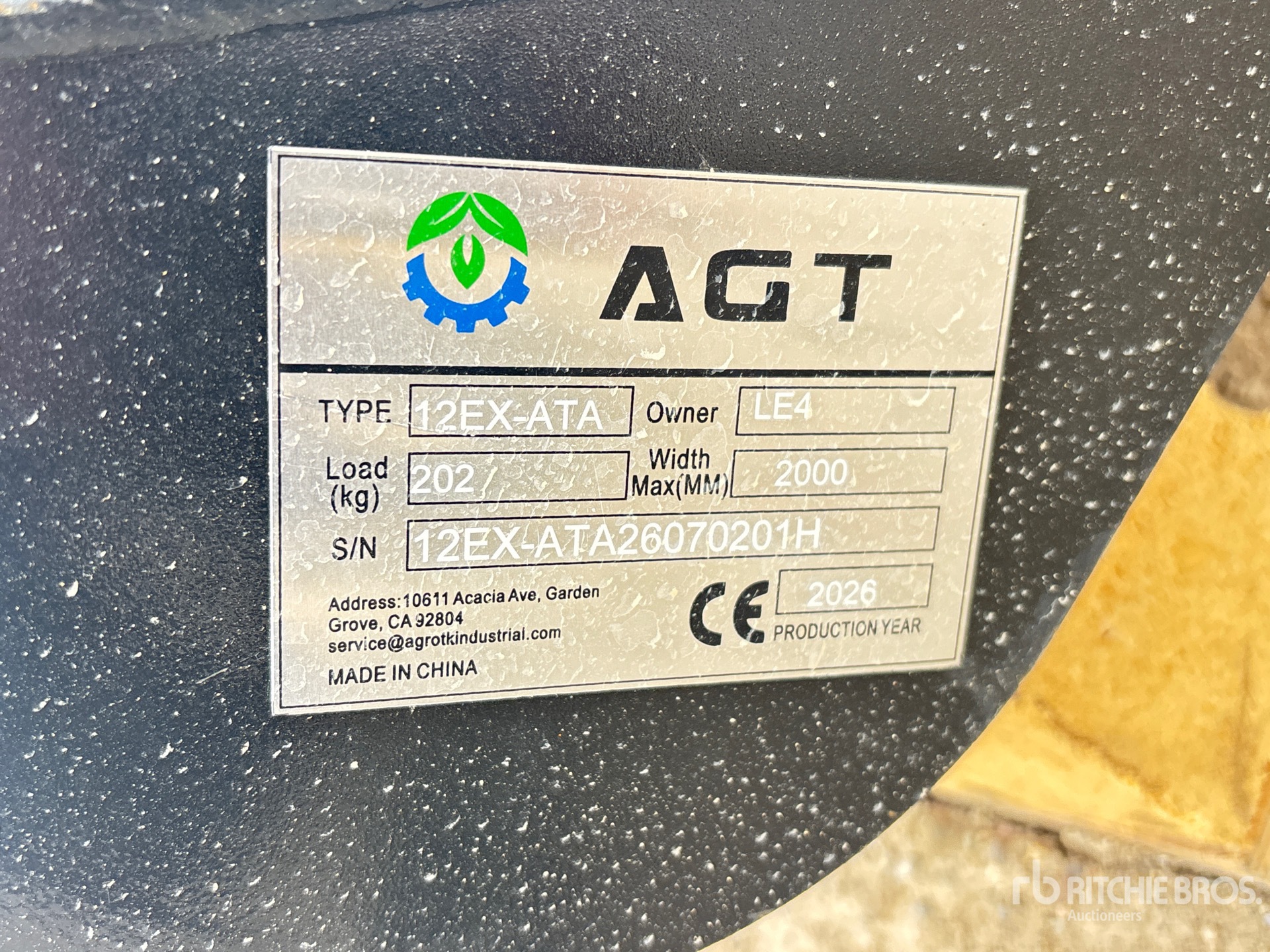 2026 AGT 12EX-ATA