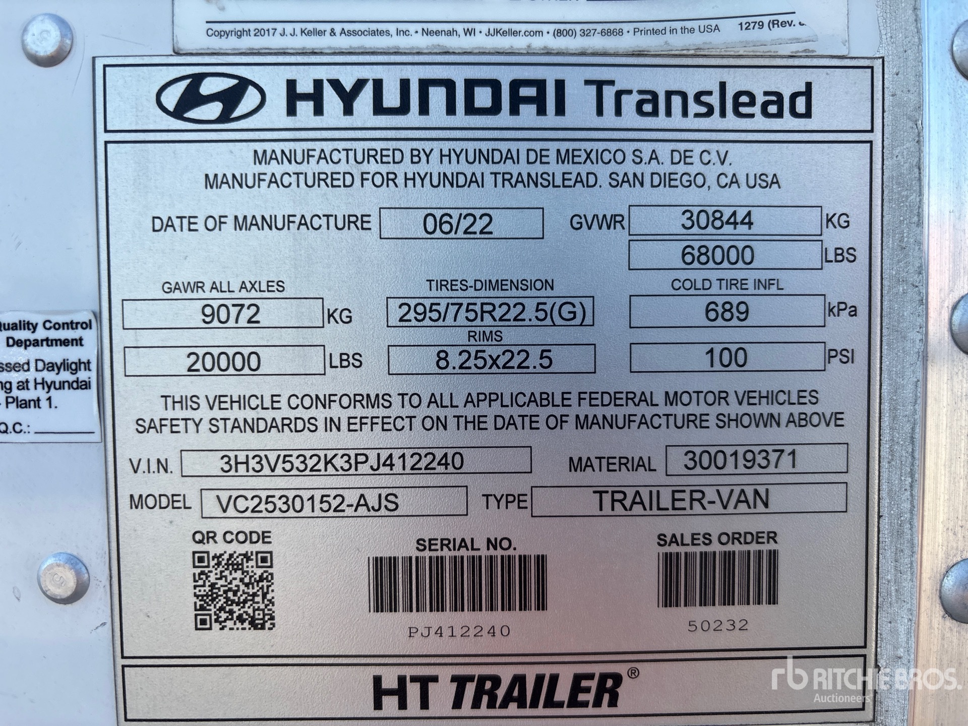 2023 Hyundai VC2530152-AJS