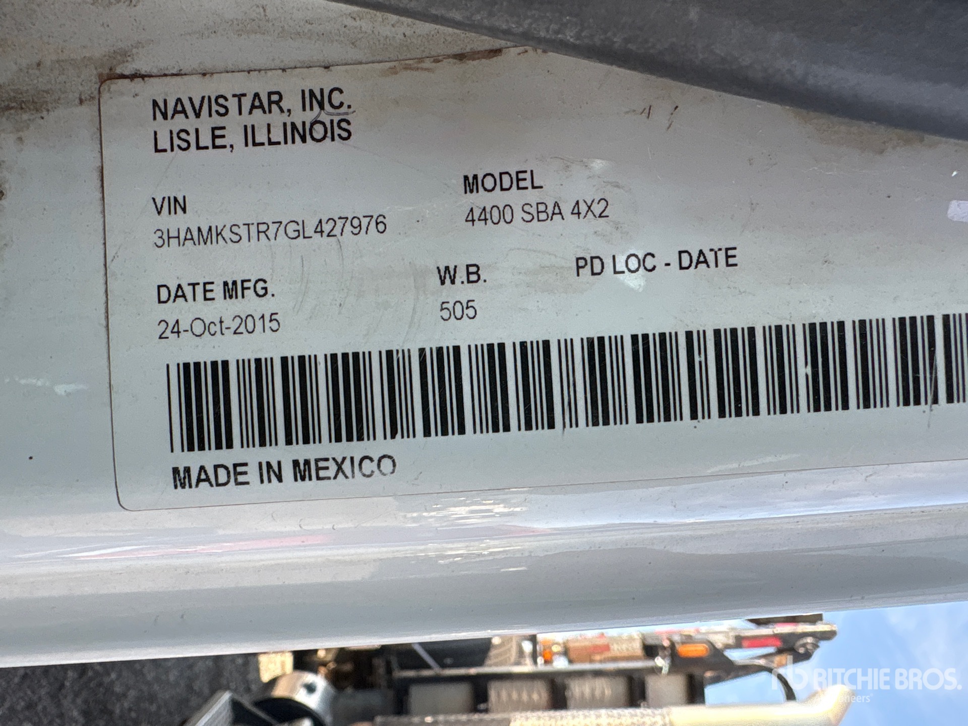 2016 International 4400