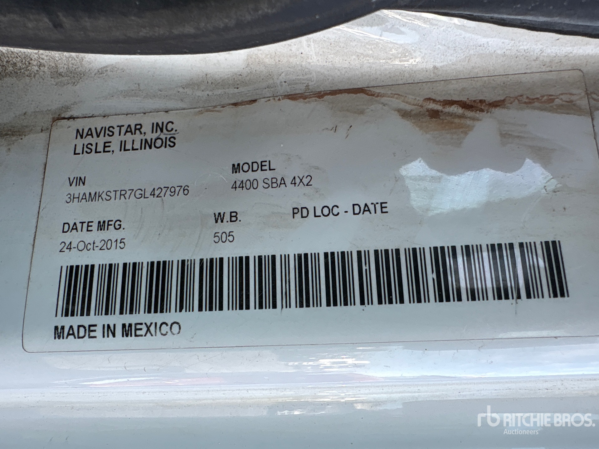 2016 International 4400