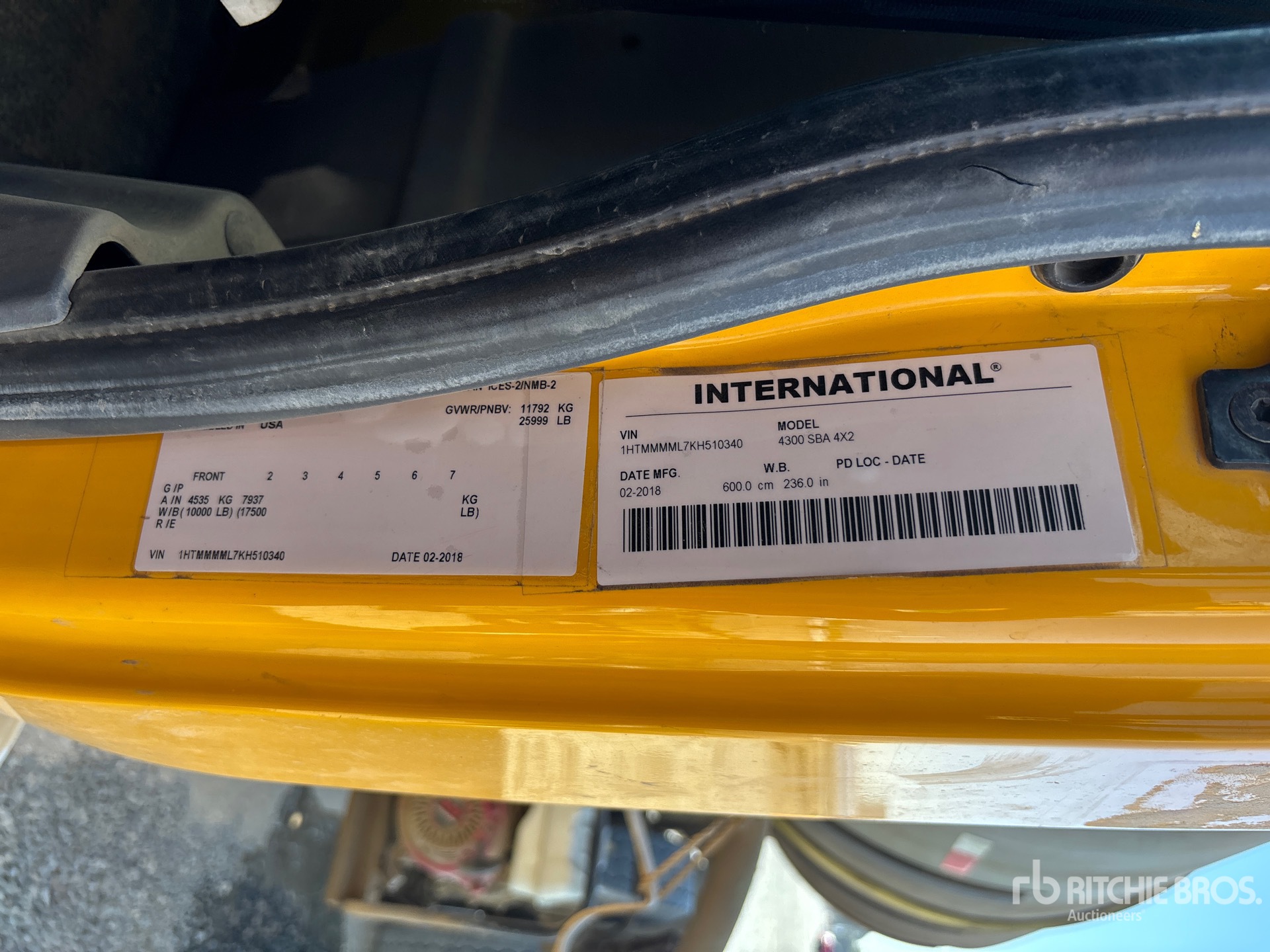 2019 International 4300