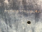 General Appearance with Frame Stamp Serial Number/VIN Photo