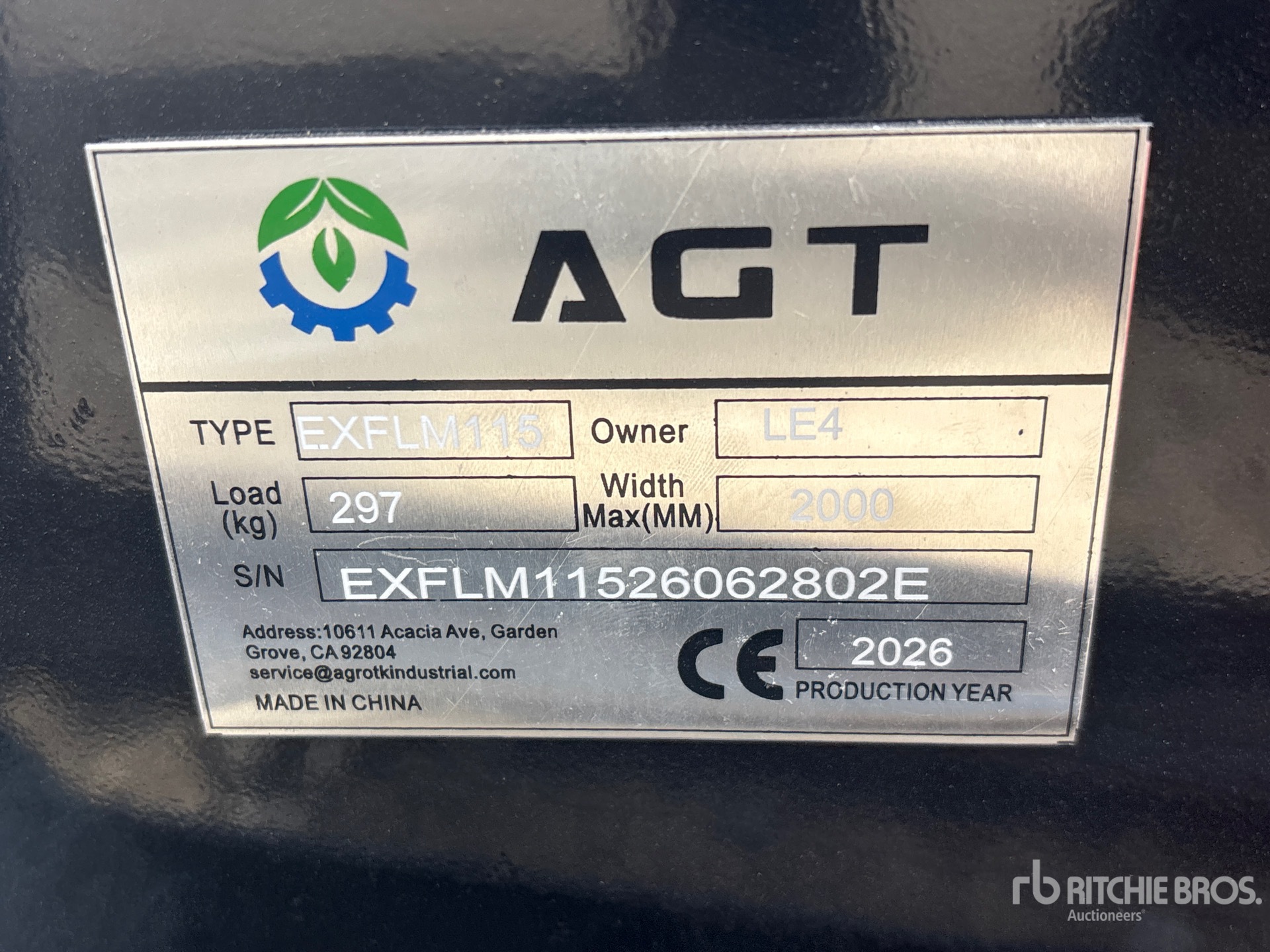 2026 AGT EXFLM115