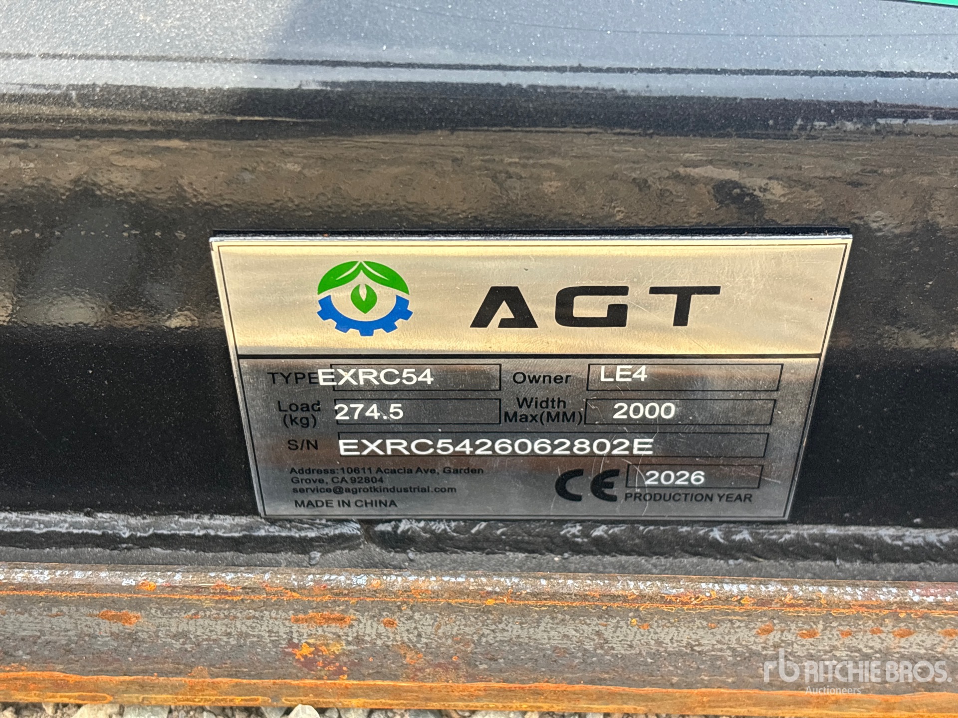 2026 AGT EXRC54