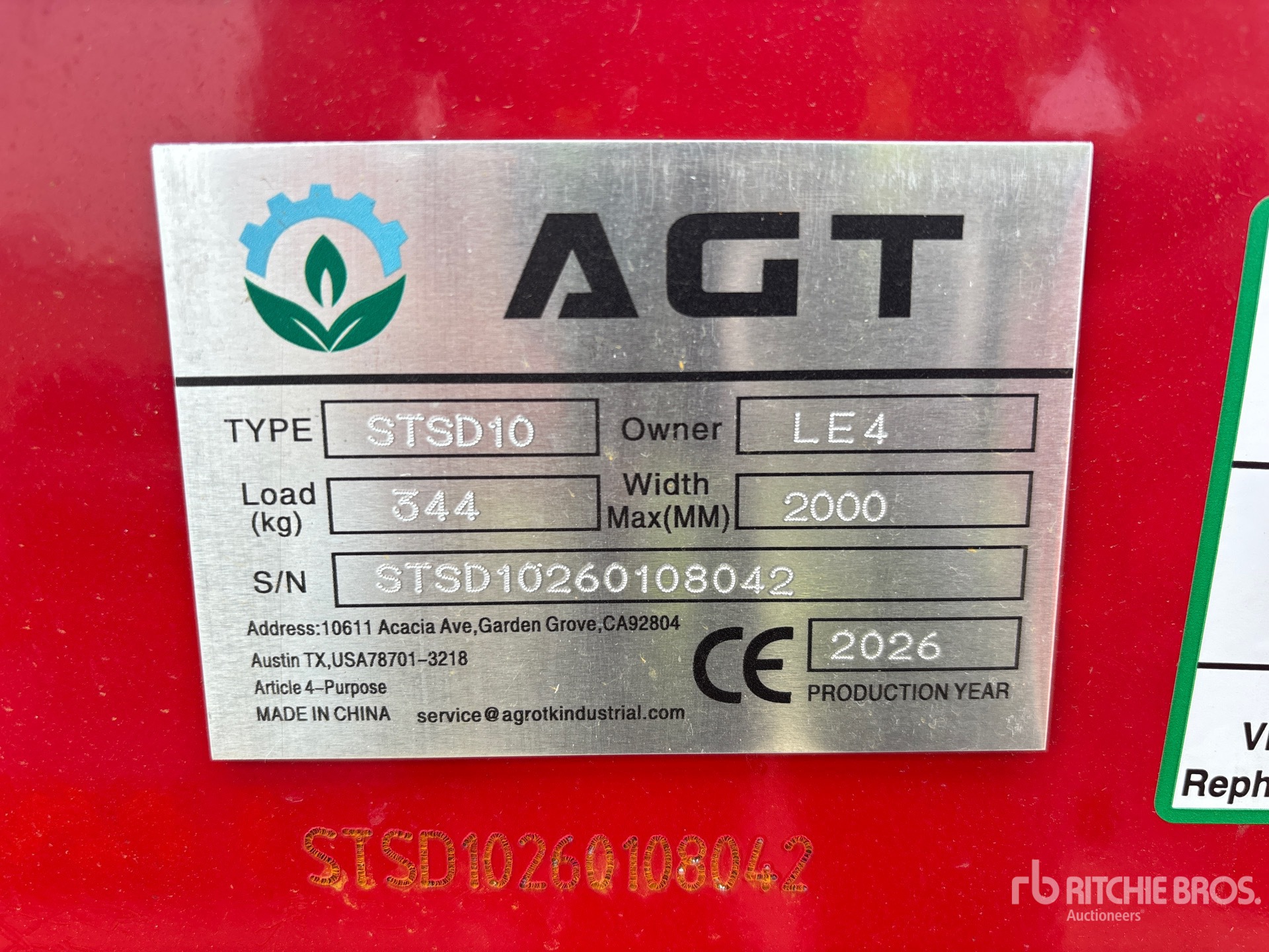 2026 AGT STSD10