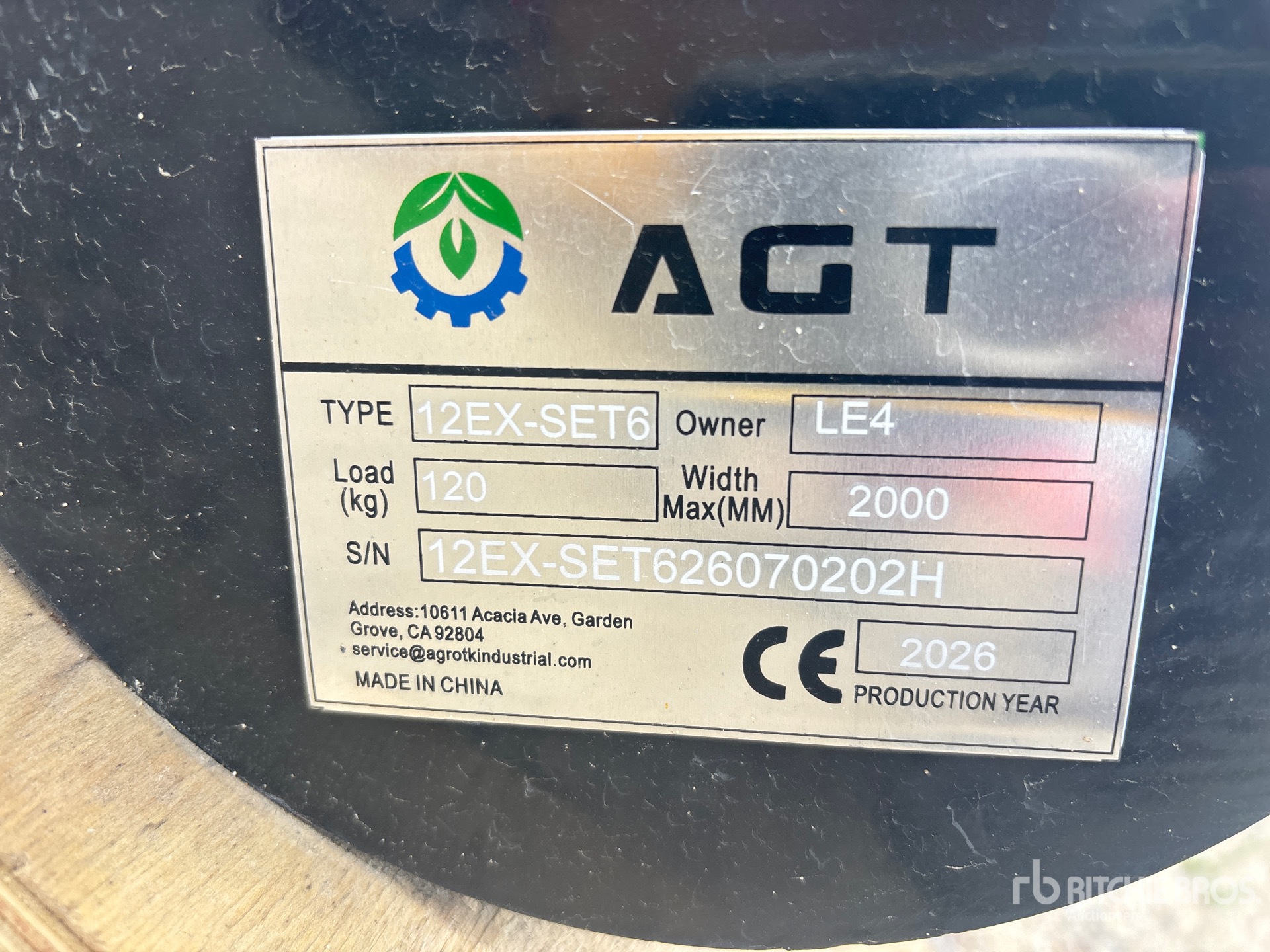 2026 AGT 12EX-SET6