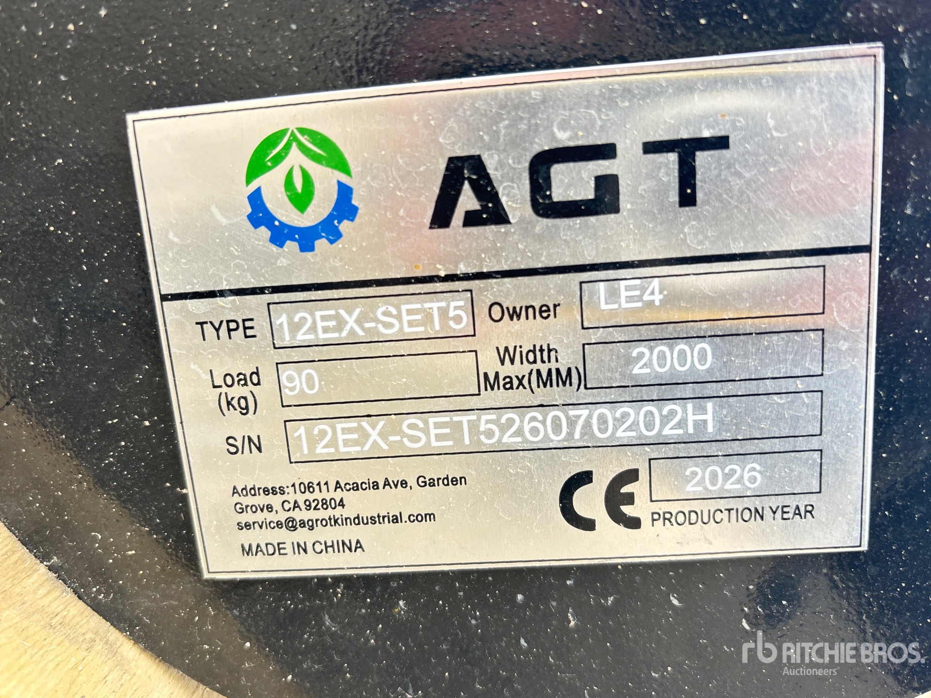 2026 AGT 12EX-SET5