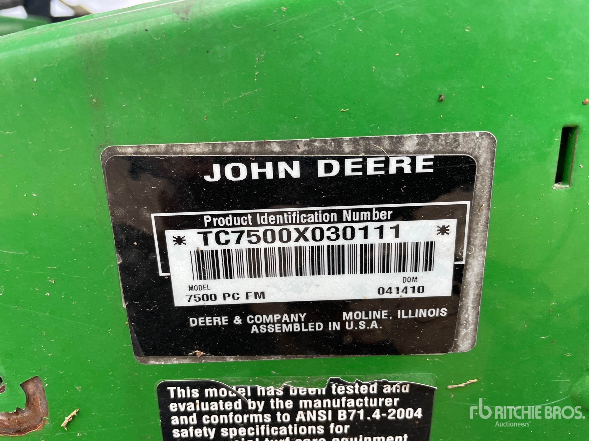 John Deere 7500