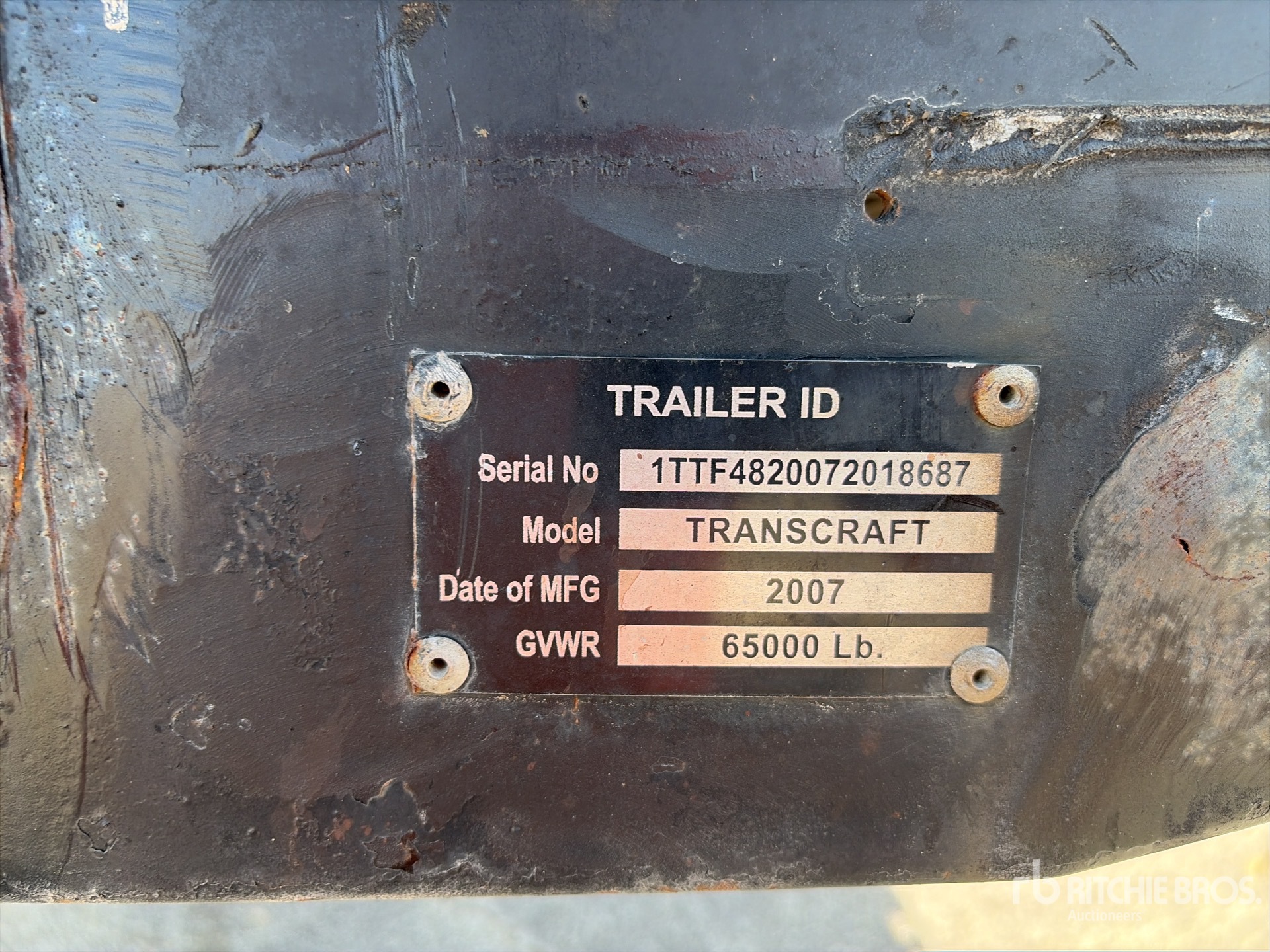 2007 Transcraft 48 FT T/A