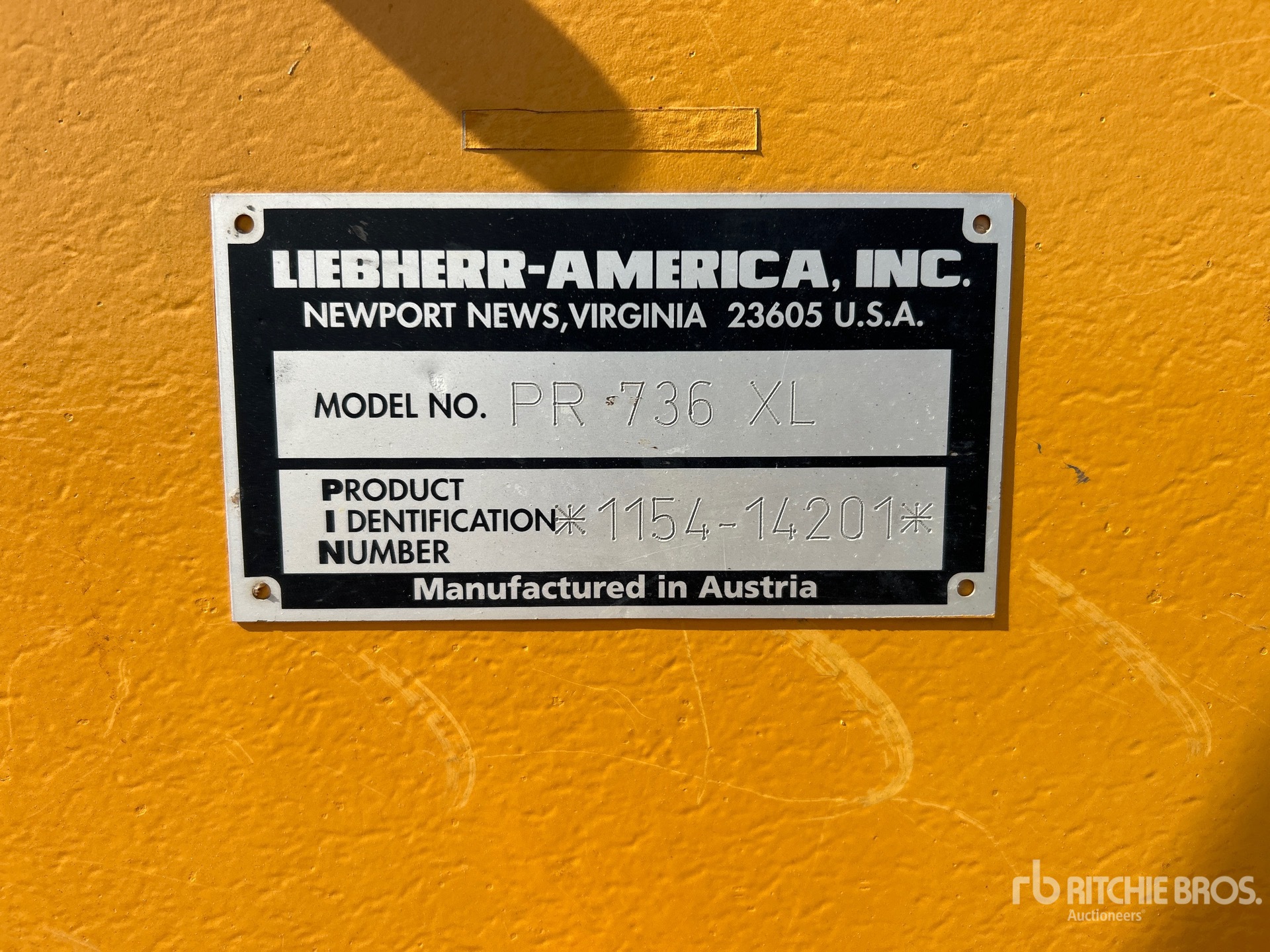 2014 Liebherr PR 736 XL