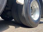 Underbody with Left Rear Drive Tires