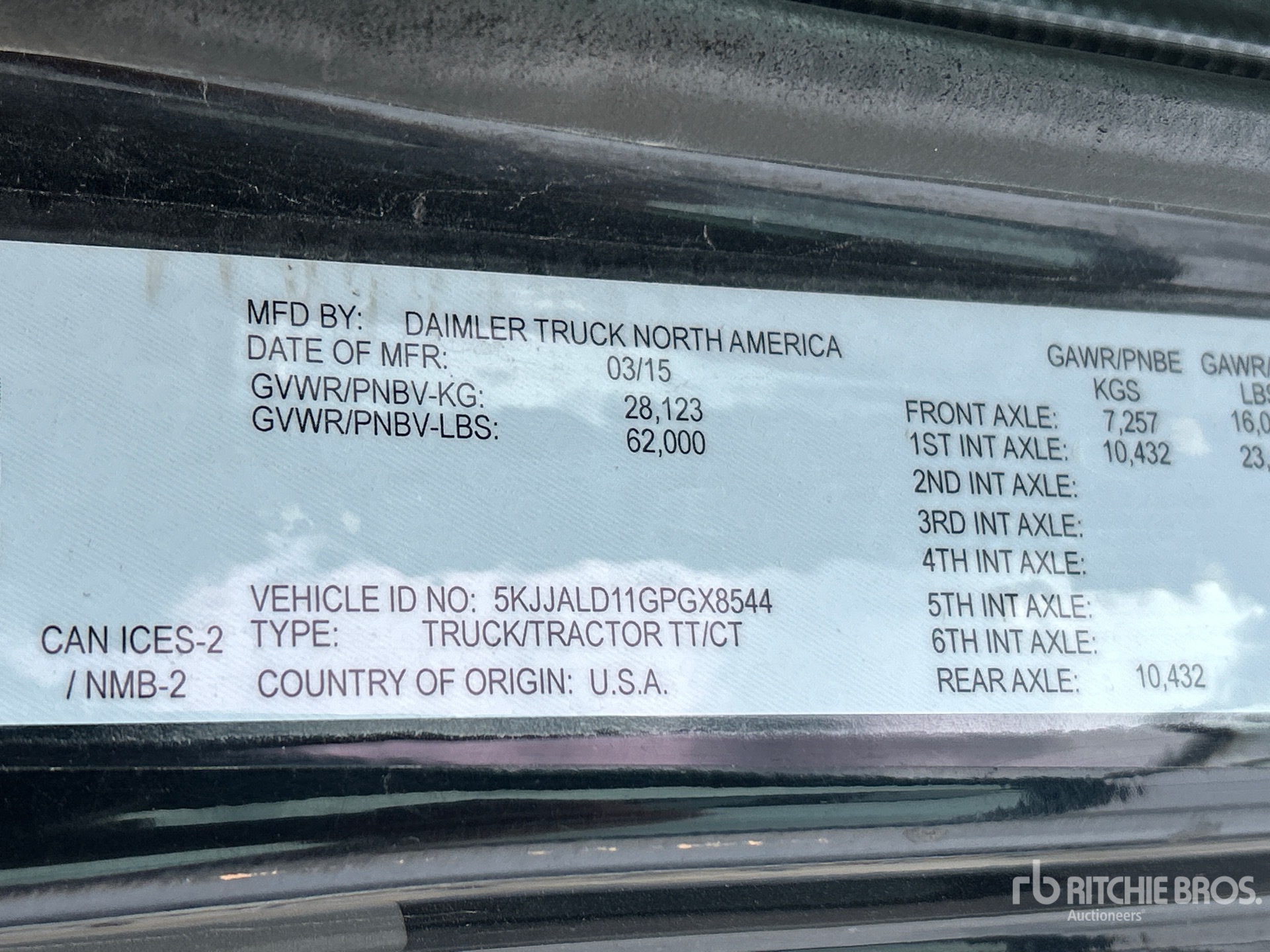 2016 Western Star 4900