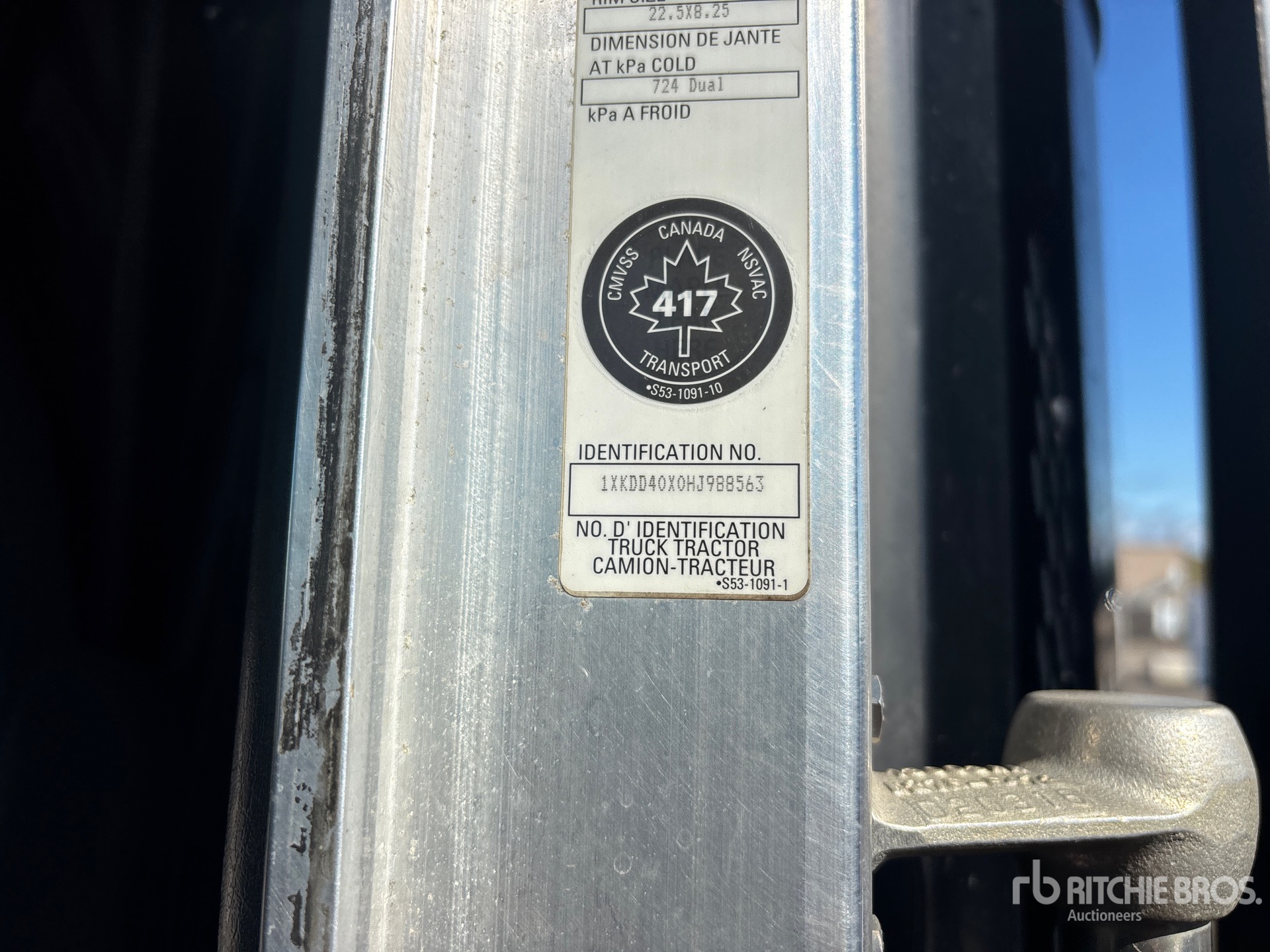 2017 Kenworth T800