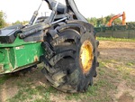 Chassis with Left Rear Tire