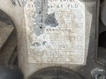 Engine with Emission Label
