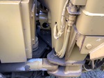 Chassis with Zużycie przegubowych kołków centrujących