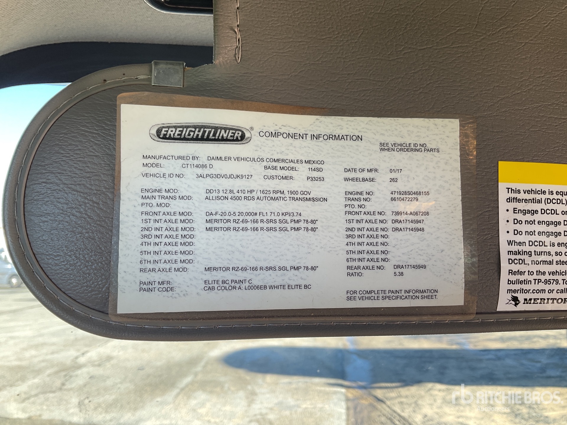 2018 Freightliner 114SD
