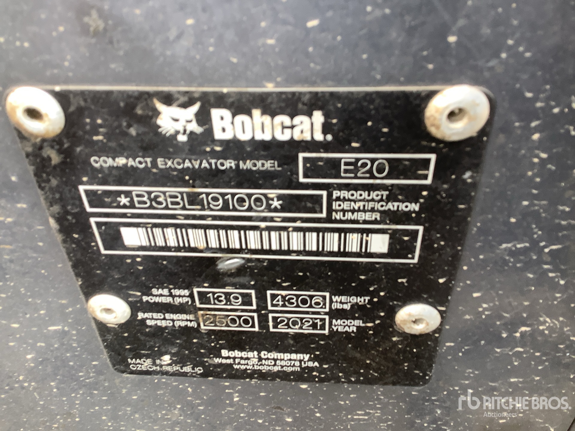 2021 Bobcat E20
