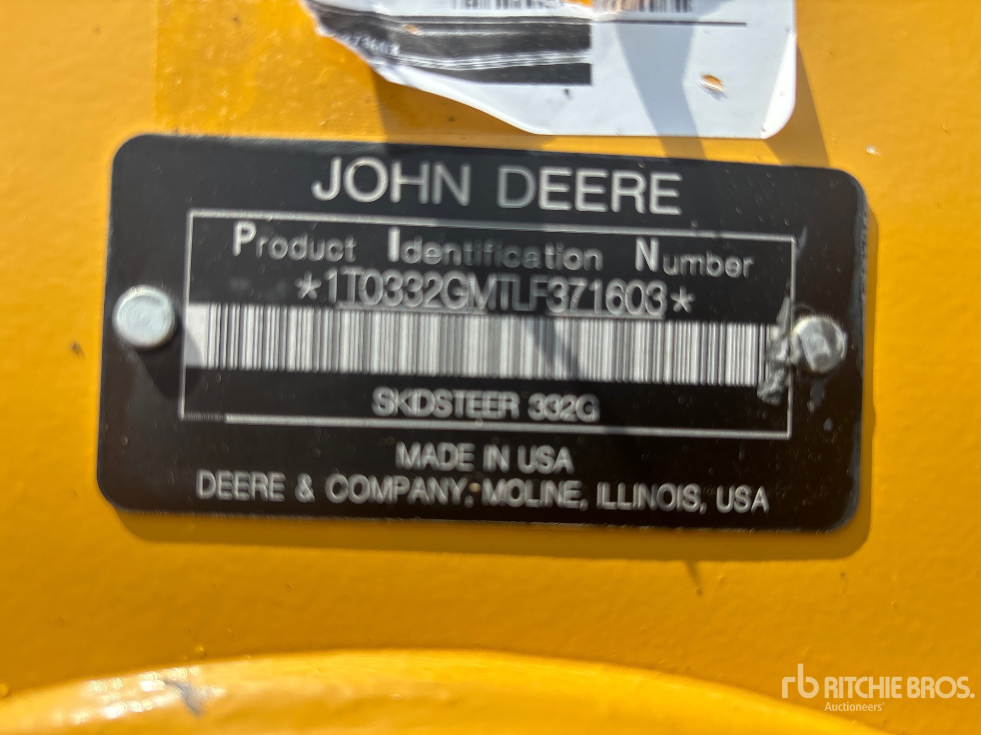 2020 John Deere 332G