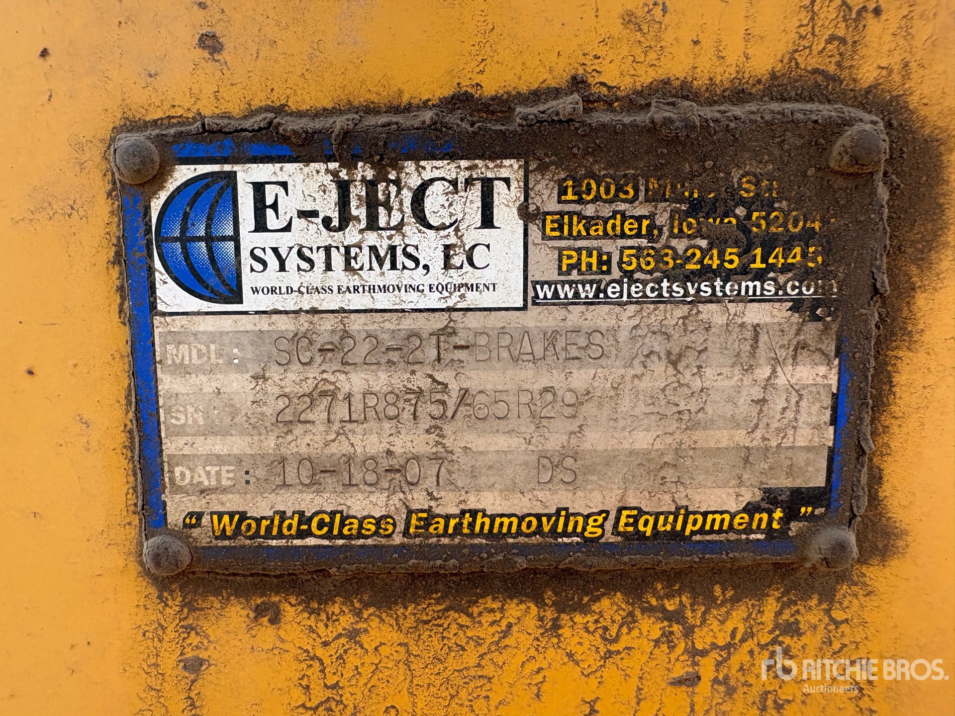 2007 E-Ject Systems SC-22-2T