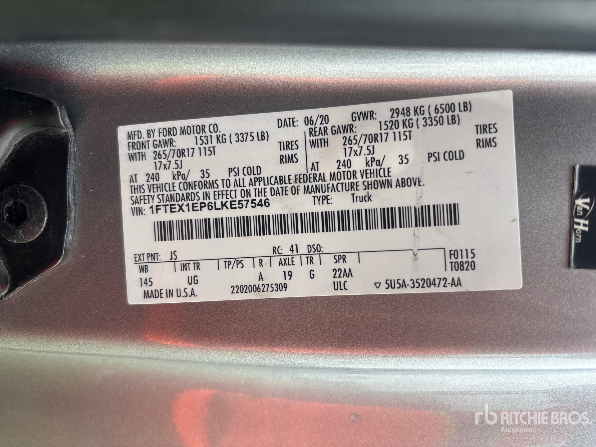 2020 Ford F-150