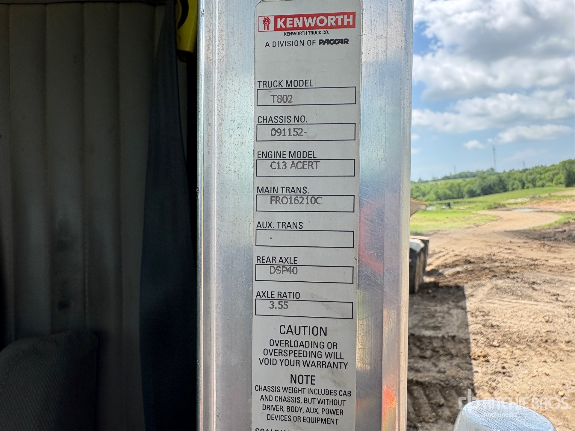 2005 Kenworth T800