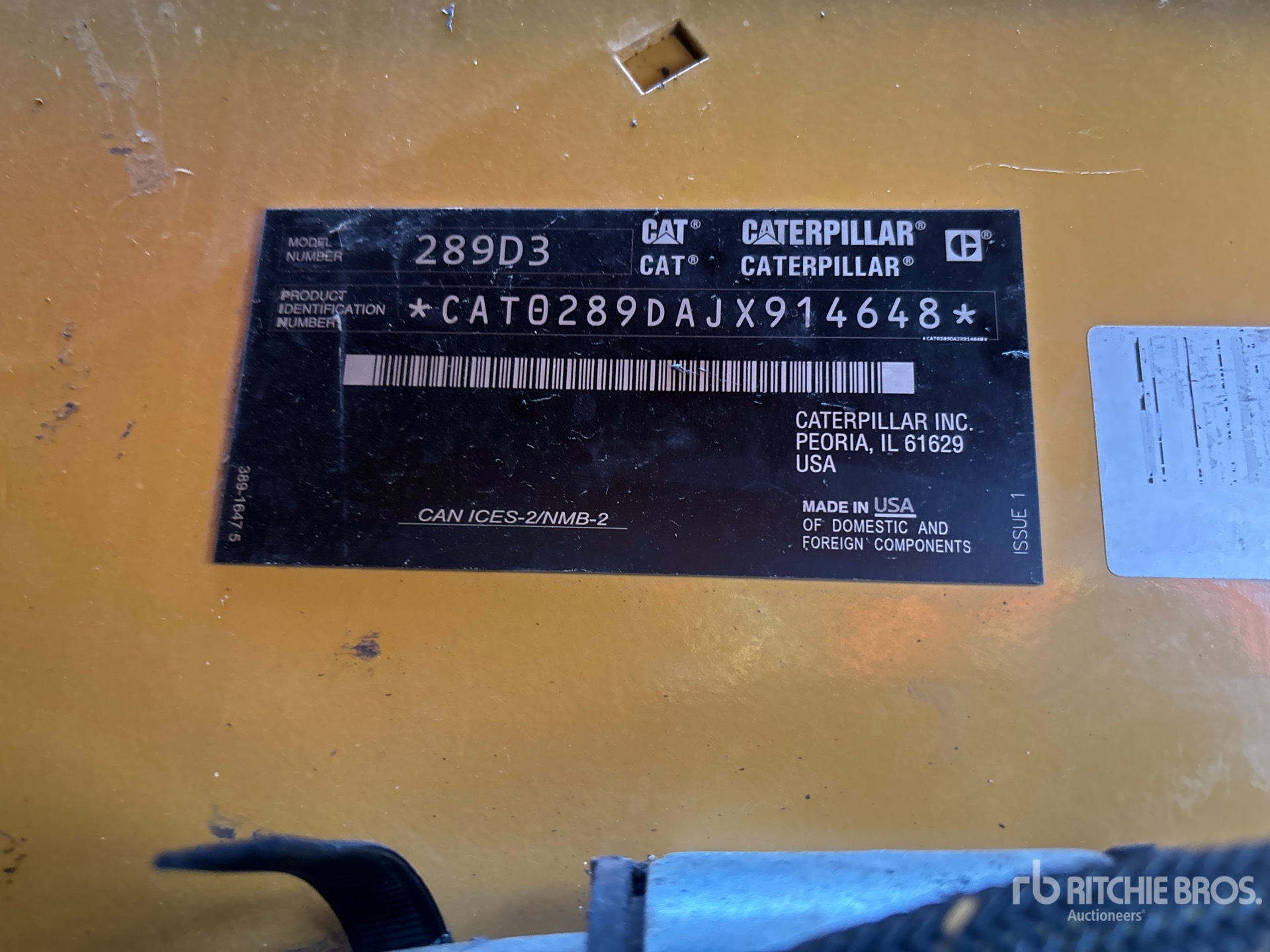 2023 Caterpillar 289D3