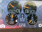 Aspect général with Compteur horaire / compteur kilométrique
