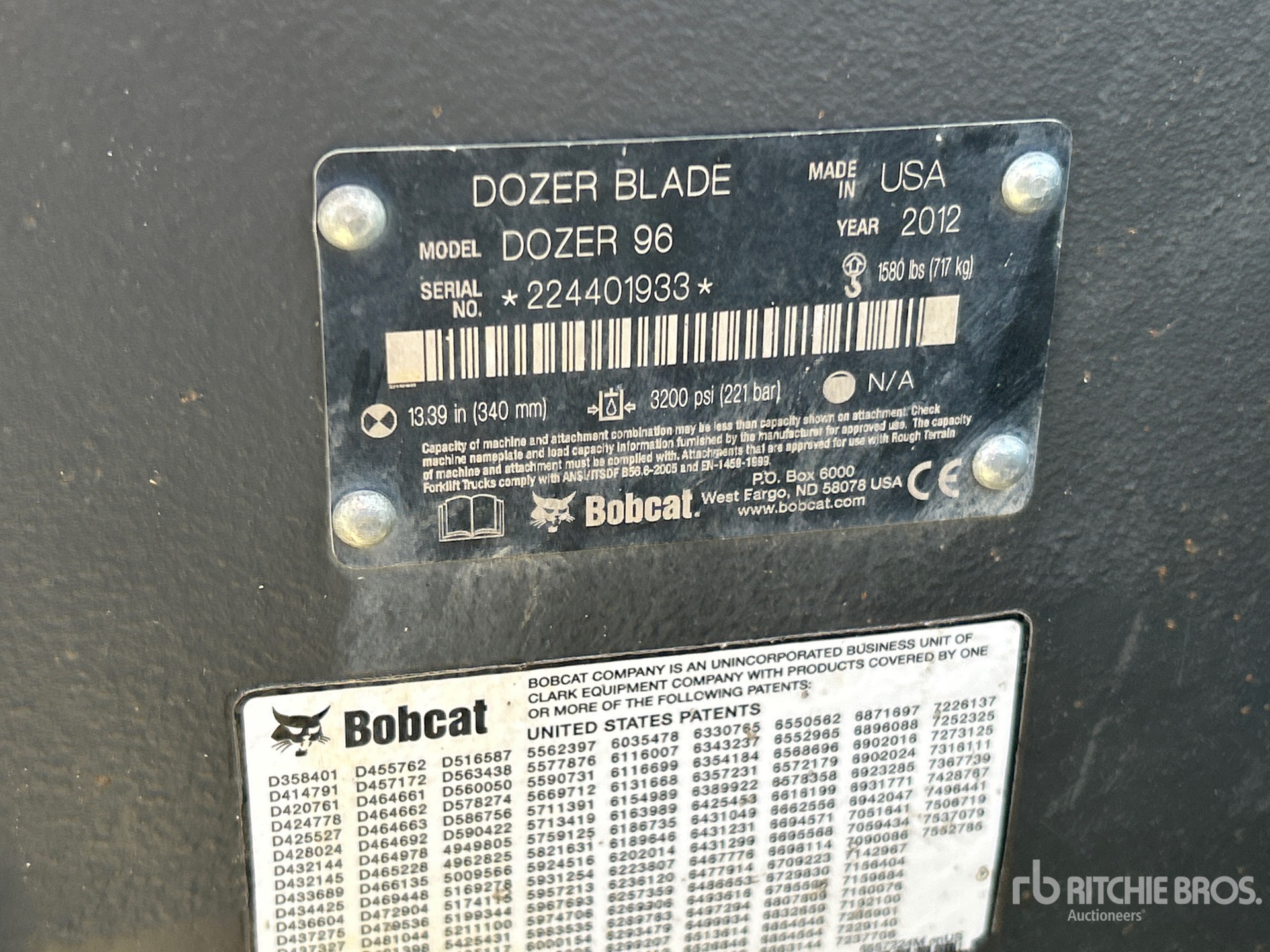 2012 Bobcat 96 IN