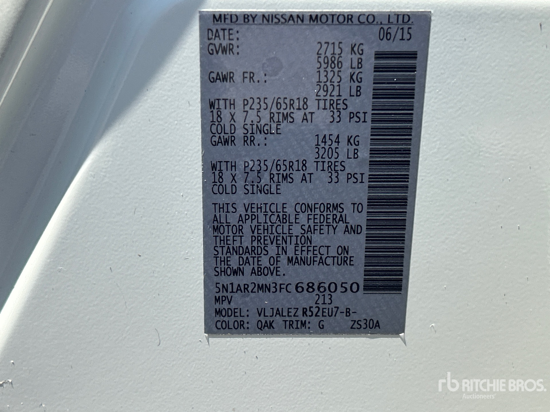 2015 Nissan PATHFINDER