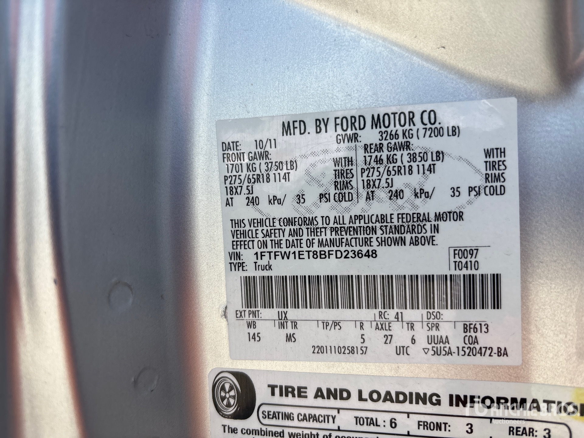 2011 Ford F-150