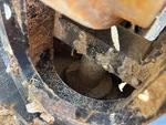 Undercarriage with Right Track Tensioner