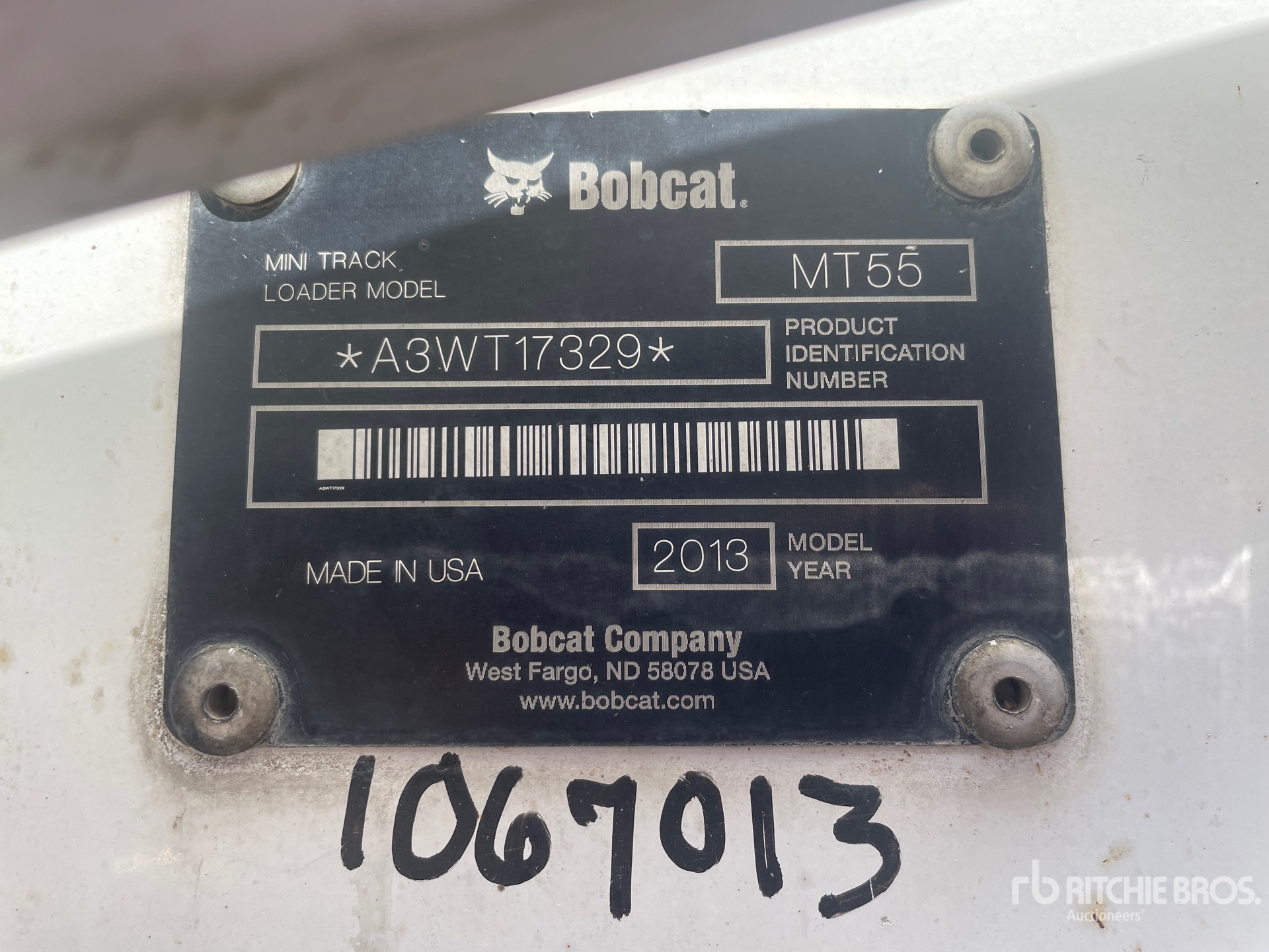 2013 Bobcat MT55