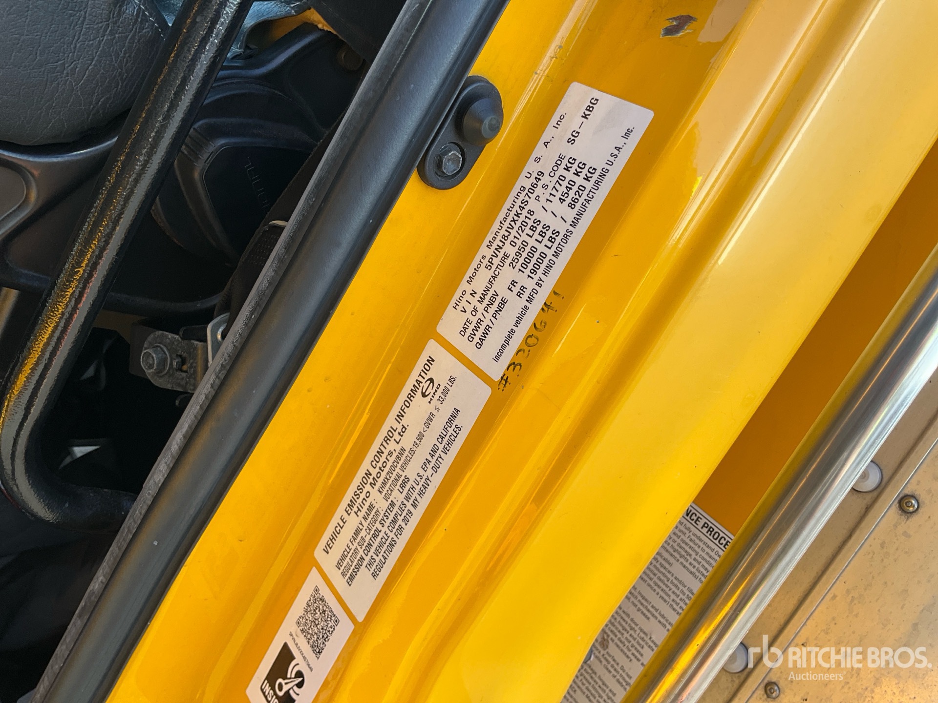 2019 Hino 268