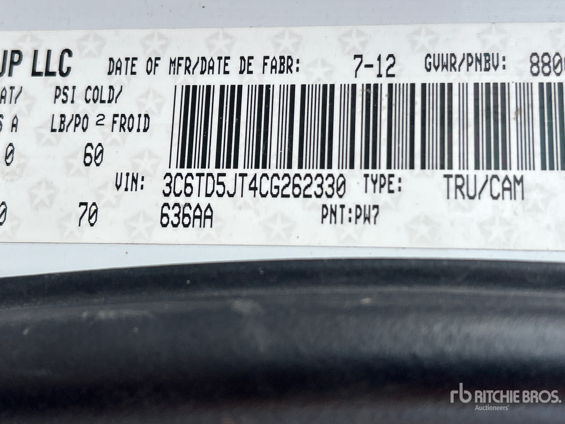2012 Ram 2500
