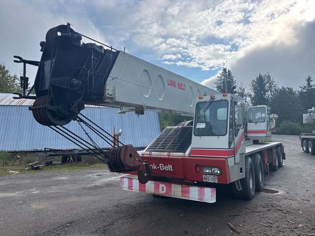 1992 Link-Belt HTC106 120000 lb 8x4 Hydraulic Truck Crane