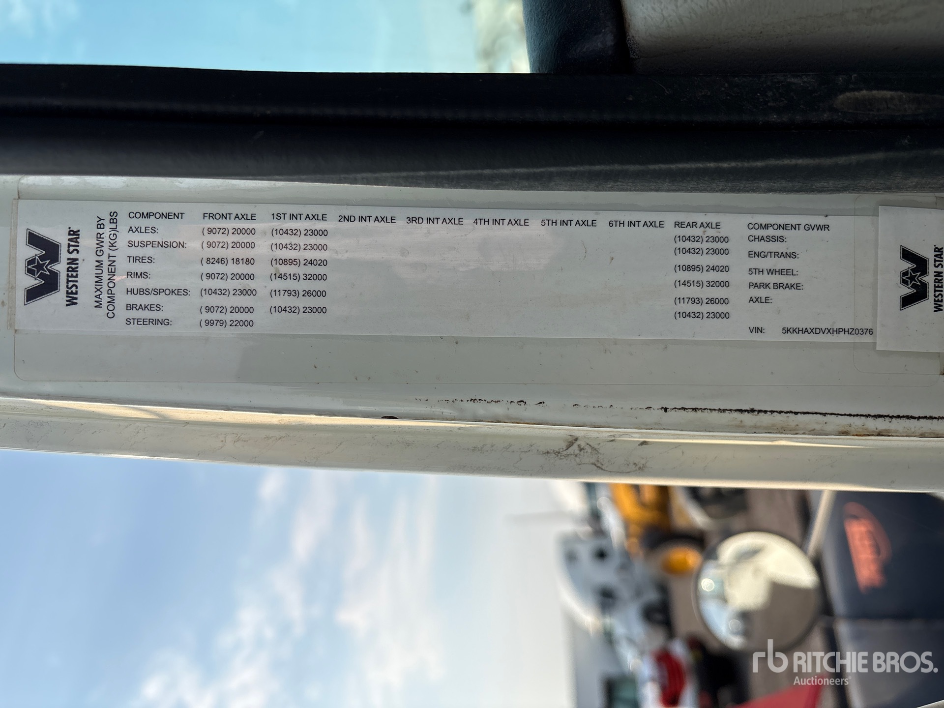 2017 Western Star 4700