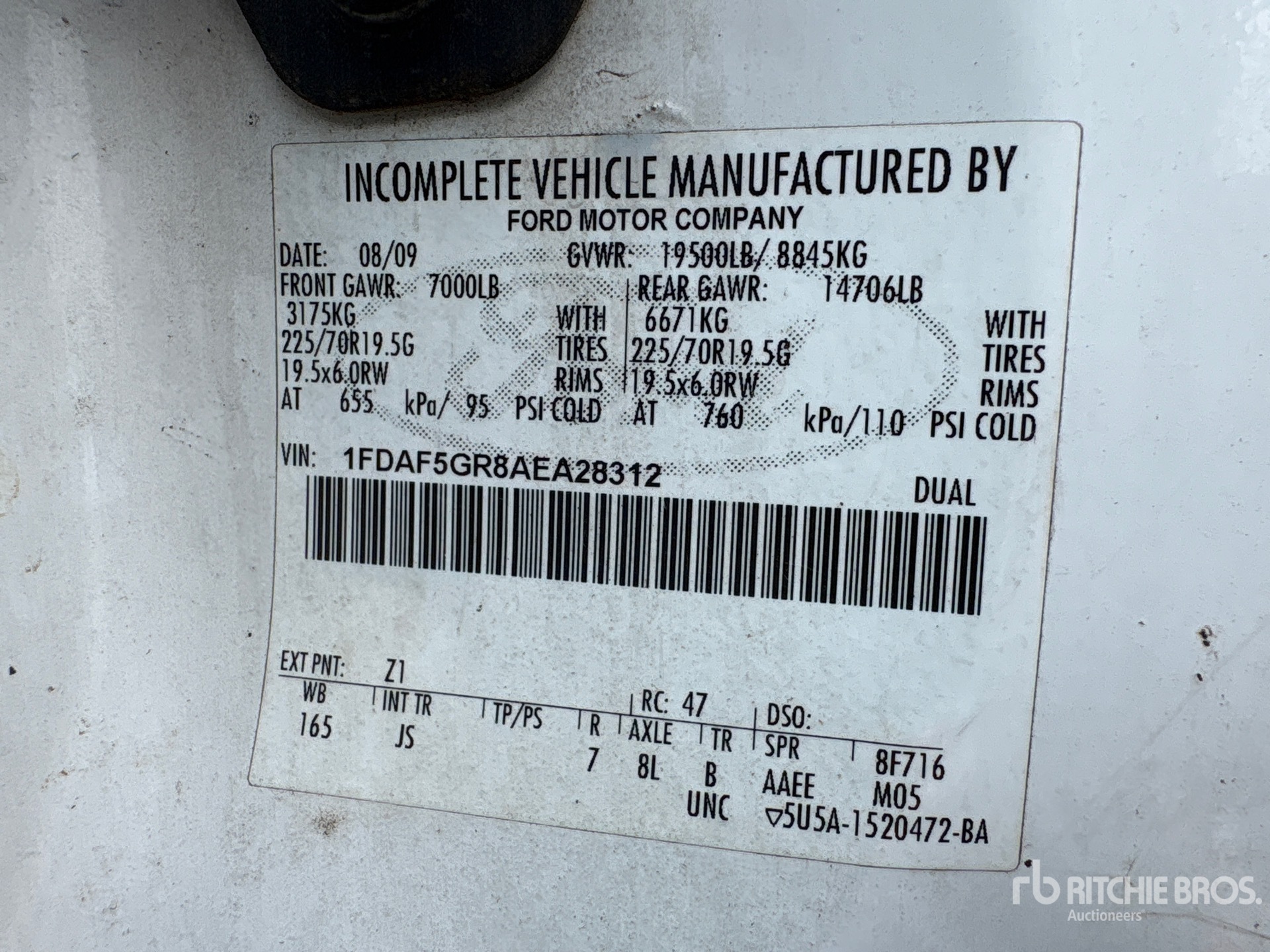 2010 Ford F-550