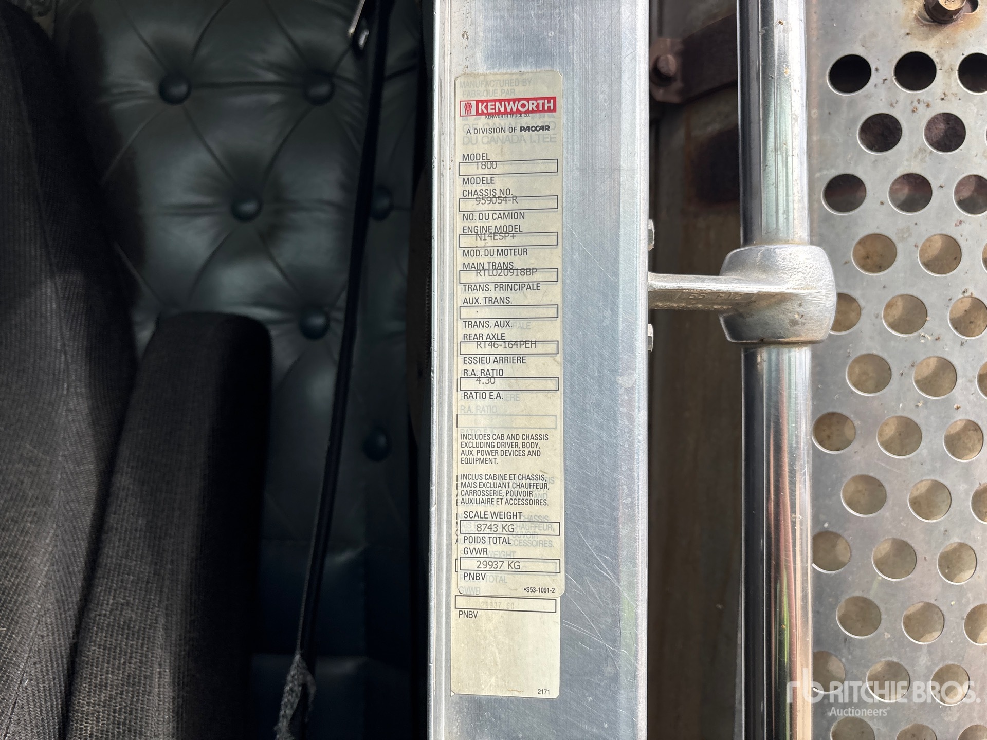 2000 Kenworth T800