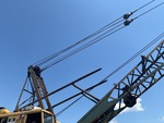 Crane Superstructure with Boom Stops